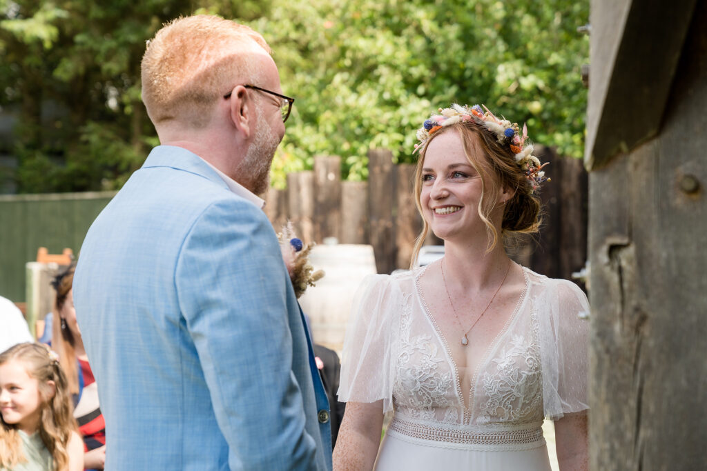 Hilton Court wedding ceremony